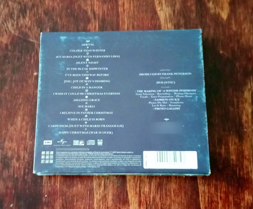 Sarah Brightman A Winter Symphony Cd (Usado)