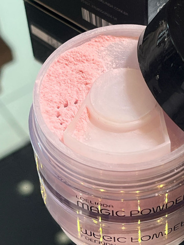 Magic Powder Rose Glow Pó Solto Ultrafino Soft Resistente