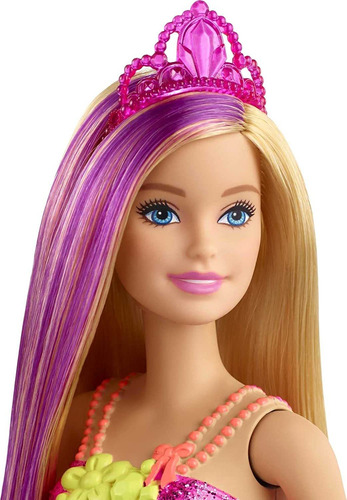Boneca Barbie Dreamtopia Vestido De Estrelas Da Mattel Gjk14