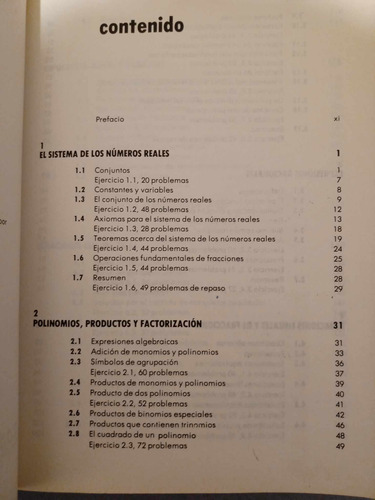 Álgebra Contemporánea Rees/sparks Mcgraw-hill (Usado)