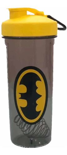 Shaker Batman Para Licuados Vaso Gym Caramañola 750 Bpa Free