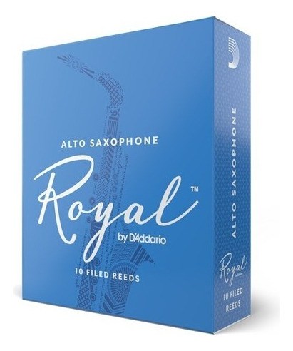 Canas Sax Alto 1 1/2 Rico Royal Rjb1015 10pzas Confirma Ex