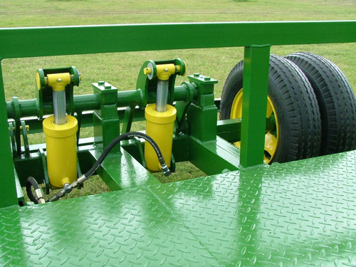 Tráiler Carretón Hidráulico - Para Transporte Y Uso Rural