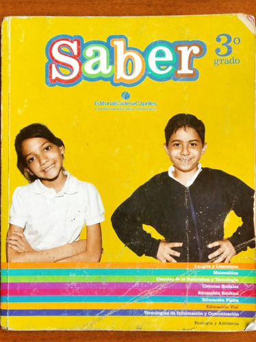 Saber 3er Grado / Editorial Cadena Capriles