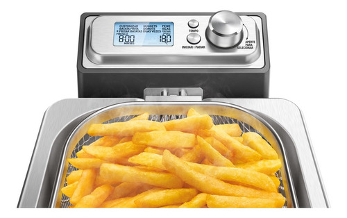 Imagem 4 de 4 de Fritadeira elétrica Tramontina 691600 4L aço inoxidável 60 Hz 220V
