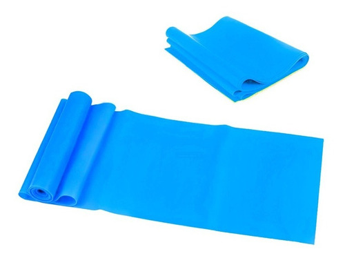 Banda Elástica De Resistencia Para Pilates Yoga / Lhua Color Celeste