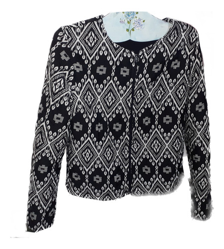 Saco Campera Primark Con Cierre Muy Abrigado Forrado (Usado)