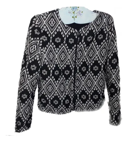 Saco Campera Primark Con Cierre Muy Abrigado Forrado (Usado)