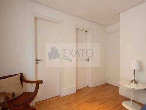 Imagem 4 de 15 de Apto Acabamento Requintado Mobiliado E Equipado C/ar Condicionado, 2 Suítes, Terraço, 1 Vaga - Em28415