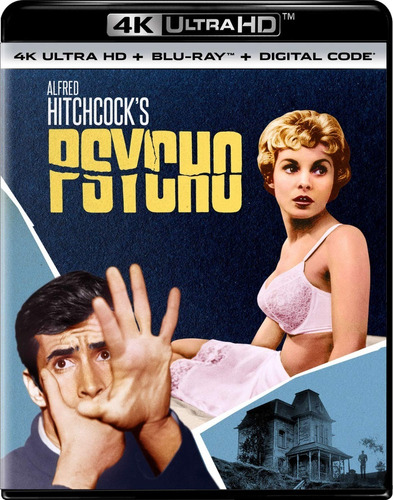 4k Ultra Hd + Blu-ray Psycho / Psicosis / De Hitchcock