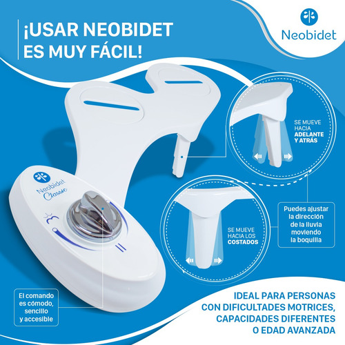 Bidet Para Inodoro Neobidet Original Grifería Autolimpieza!