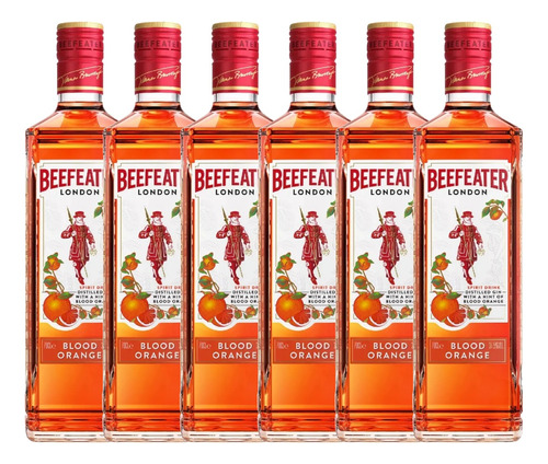 Gin Beefeater Blood Orange 700ml X6 - Gobar®