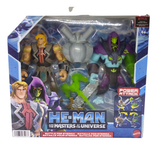 Set Figuras He-man And Masters Of The Universe Netflix