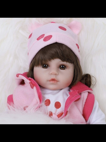 Imagen 3 de 5 de Bebe Bebé Baby Reborn Muñeca Realista Niñas