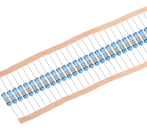Uxcell Resistencia Pelicula Metalica 0,33 Ohm 1 W % Plomo 5