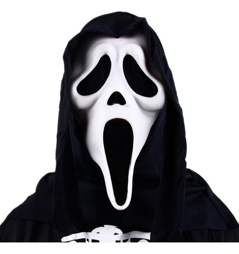 Máscara De Terror Halloween Ghostface Scream Killer Cosplayb