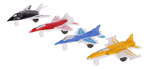 4 Piezas De Aviones De Juguete De Fundición A Para Niños,