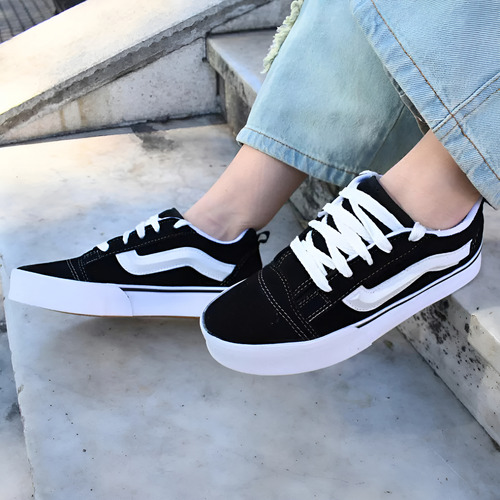 Zapatillas Urbanas Hot Sale Skater Art Van Moda Unisex Skul