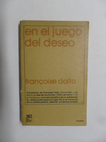 En El Juego Del Deseo - Francoise Dolto - Mb Estado