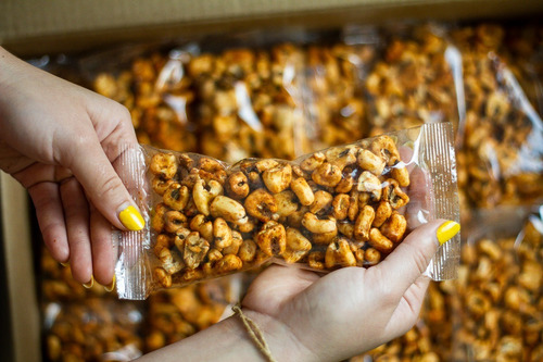 Botana Snack Maizzitos Inflados Jalapeño 100 Bolsas 50 Gr