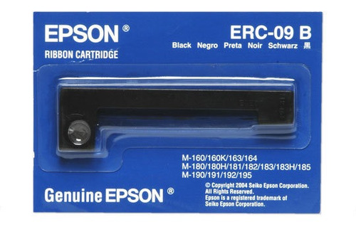 Cinta De Impresión Epson Erc-09b Negro 12 Piezas