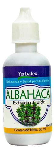10 Té De Albahacar En Gotas 30ml