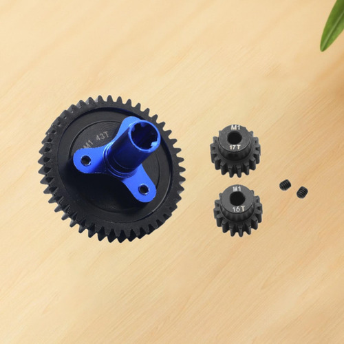 3 Peças 1:10 Metal Gear Slipper Clutch 43t 16 17t