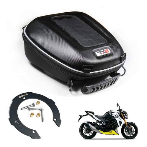 Maleta Tanque Suzuki Gsx S750 Tankbag Mochila Tanque Bf01