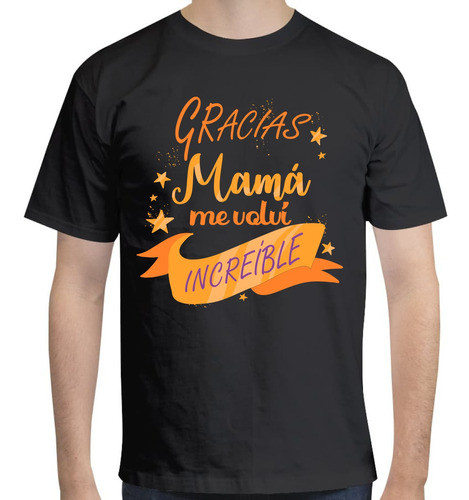 Playera Día De Las Madres - Caballero - Gracias Mamá