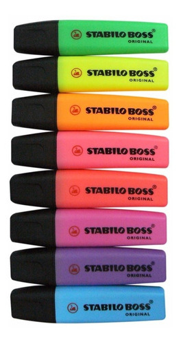 Resaltador Stabilo Boss Color Rojo