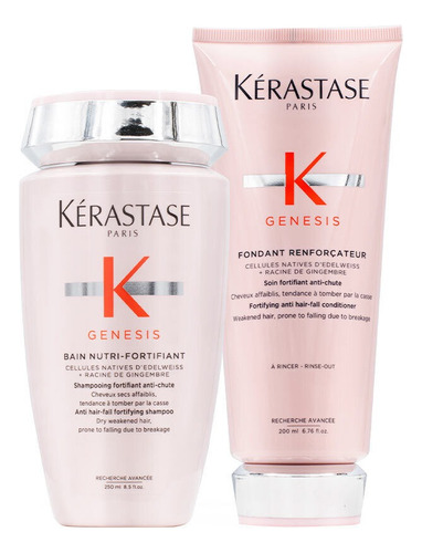 Kérastase Bain Génesis Nutri-fortifiant + Fondant Génesis