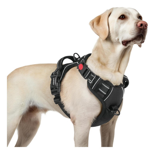 Arnés Para Perro Grande Rabbitgoo, No Pull, Ajustable, L