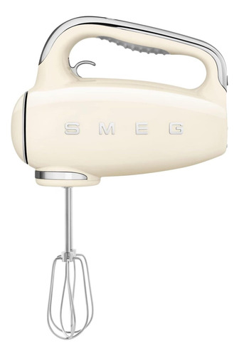 Smeg Cream 50s Retro Electric Hand Mequer Con Juego De Batid