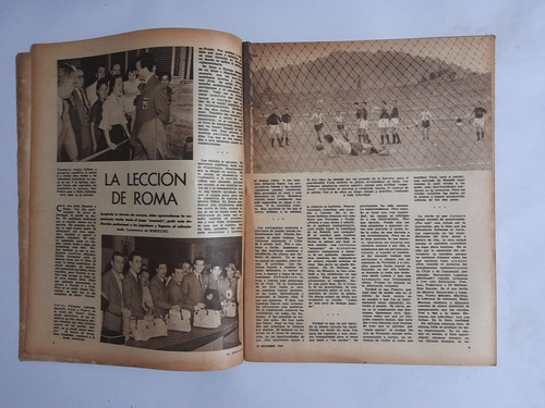 El Grafico 1845 Walter Lemos,italia Vs Argentina Año 1954 (Usado)
