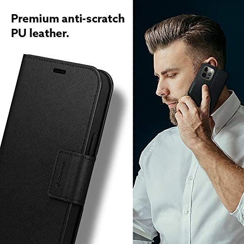 Imagen 3 de 8 de Funda Caseology Calin Para iPhone 12 Pro Negro