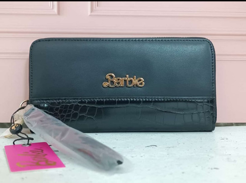 Cartera De Dama Barbie Gorett Negra Lucys Color Negro