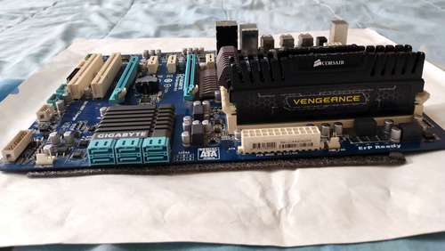 Combo:tarjeta Madre, Procesador, Ram Y Disco Duro. Am3, Am3+ (Usado)