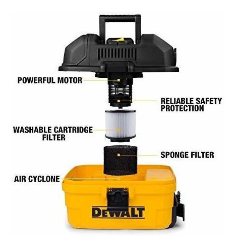 Dxv04t Aspiradora Portatil 4 Galone Color Amarillo