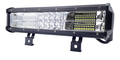 Imagem 2 de 10 de Barra Led Farol 7d 180w Resistente Máquina E Trator Agrícola
