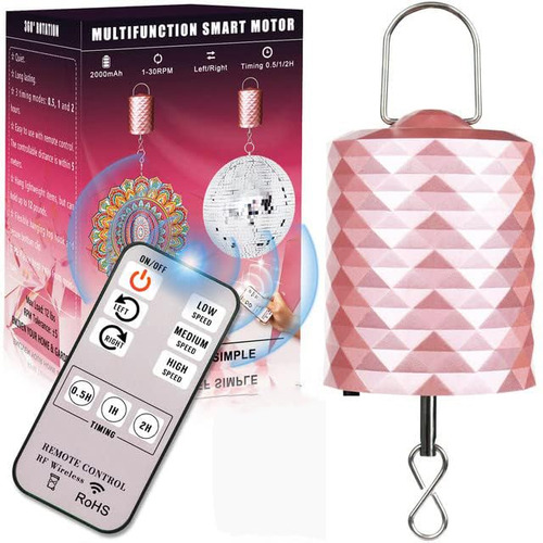 Motor Giratorio De Viento Control Remoto 3 Velocidades
