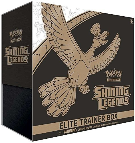 Juego De Mesa Pokemon Shining Legends Elite Trainer Box