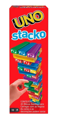 Brinquedo Jogo Uno Stacko - Mattel