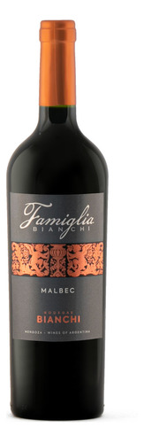 Vino Famiglia Bianchi Malbec 750ml