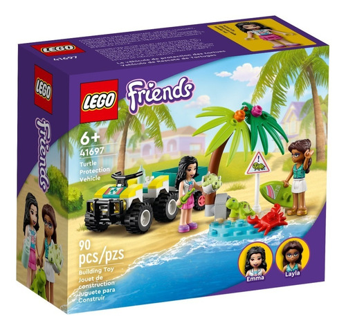 Lego Friends Vehículo De Salvamento De Tortugas 90 Piezas Art 41697