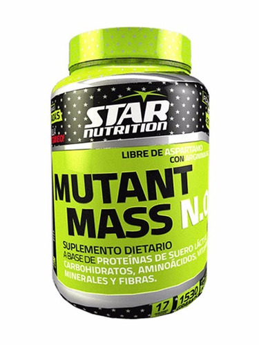 Mutant Mass N.o. Star Nutrition X 1.5 Kg