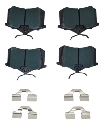 Balatas Traseras Para Seat Ibiza 1.6l 2017- 2023 Bio7335d340