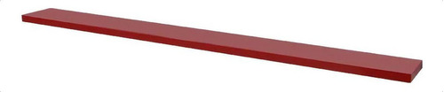 Prateleira 70 X 10cm Vermelha Suporte Invisível Cor Vermelho
