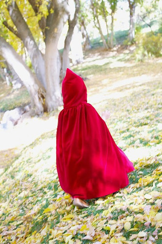 Disfraz De Capa Little Red Riding Hood Para Niñas Fiesta Cumpleaños Navidad Halloween