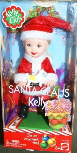 Adorno De La Muñeca Barbie Kelly Club Santa Claus Kelly Tam