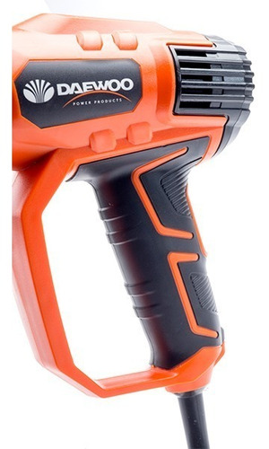 Imagen 3 de 5 de Pistola De Calor Daewoo 2000w Dahg2000b Aire Caliente